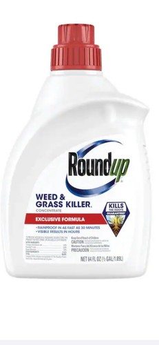 Roundup weed grass killer - grass,