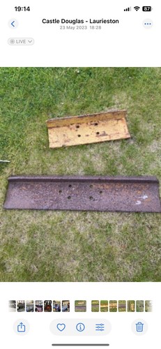 Caterpillar d4d track plates - track,