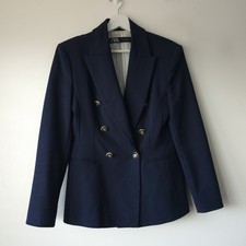 Zara 10 12 Classic Navy Blue