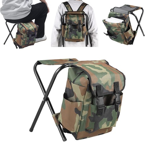 Camouflage fishing backpack - fishing,
