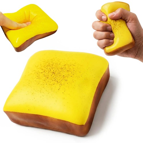 Sticky toast squishy - sticky,