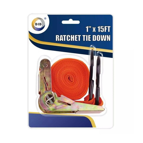 Ratchet tie down strap 25mm - down, x