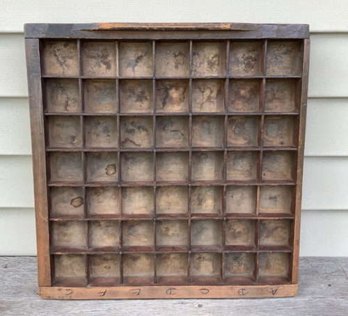Antique wooden printers - antique,
