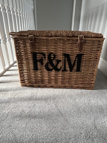 Fortnum and mason large - large, wicker