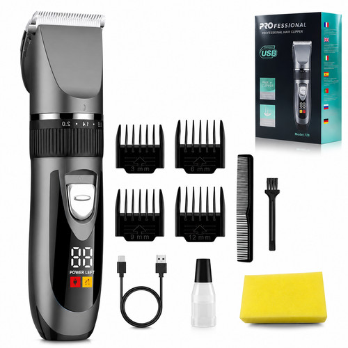 Cordless hair clippers for - cordless,