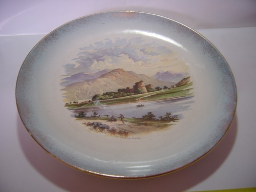 Antique plate inverlochy - plate,