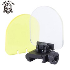 Hunting Airsoft Rifle Scope Red Dot Sight Lens Cover Protector Shield Board 20mm