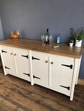 Kitchen Cupboards, Oak Top