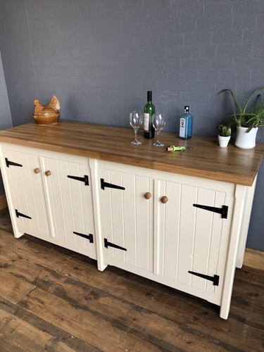 Kitchen cupboards oak top - kitchen, cupboards,