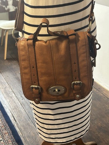 Fossil maddox brown leather - brown,