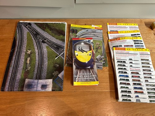 Hornby track mat and - track,