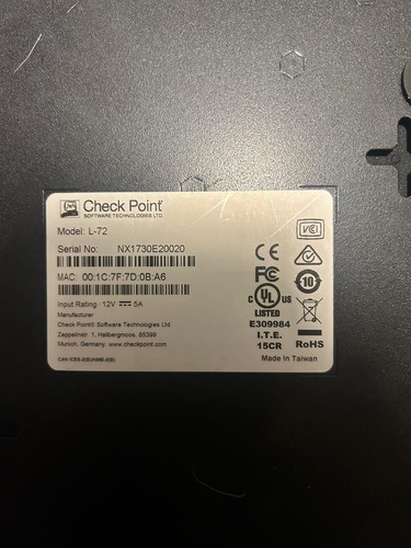 Check point 72w 16 - l-72w, 16-port