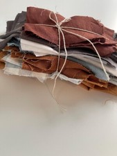 50 Pcs Mix Linen scraps bundle