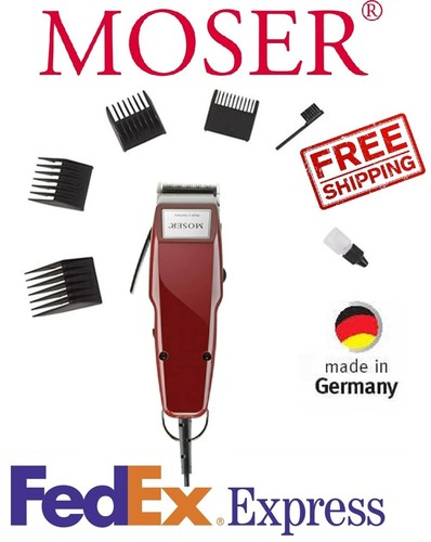Moser 1400 hair clipper red - moser,