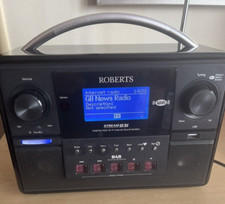 Roberts Stream 83i DAB/FM/WIFI internet Radio + Remote + P Adapter. VGC & P W O