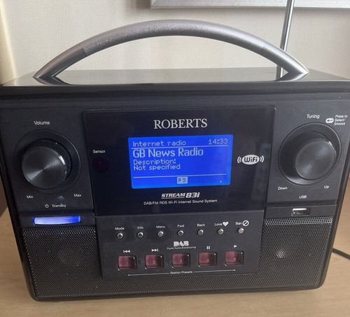 Roberts stream 83i dab wifi - roberts, dab/fm/wifi