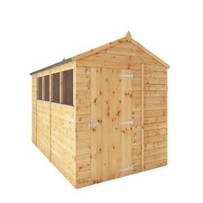 Waltons Refurbished 10x6 Shiplap Apex Single Door Shed with Windows Garden Store