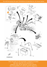 YAMAHA Engine Control Unit Assy, 5YK-8591A-20 OEM MT03