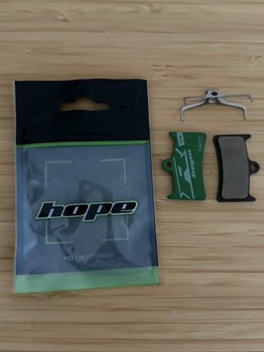Hope green brake - green, pads