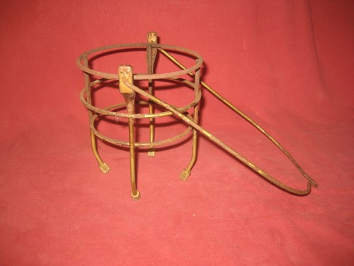 Vintage tilley lamp cage rusty