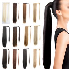Sleek Long Straight Synthetic