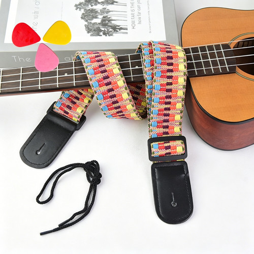 Adjustable stripy strap belt - adjustable,