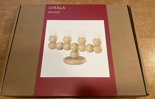Ikea strala arm led wooden - led,