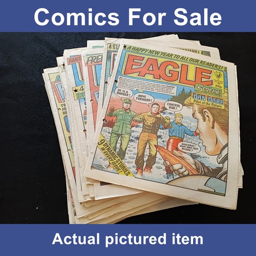 Eagle comics job lot - eagle, 64