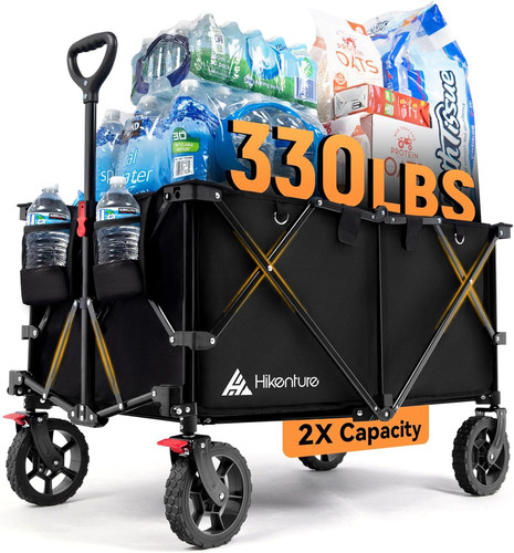 Wagons carts foldable 330lbs - wagons,