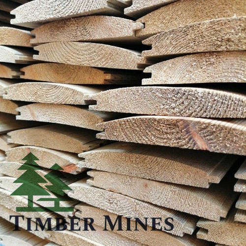Log lap cladding 22mm - lap, x