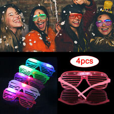 4X Party Flashing Glasses LED