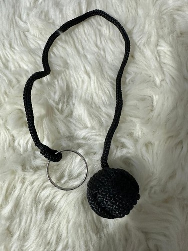 Monkey fist knot keyring - monkey,