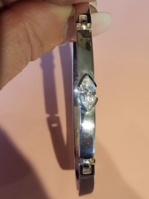 925 Silver Hinged Bangle With