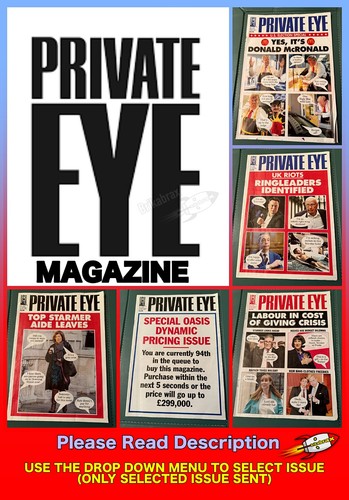 Private eye magazine - private,