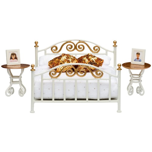 Lundby poppenhuis bed met - lundby,