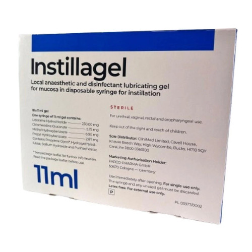 Instillagel anaesthetic - instillagel,