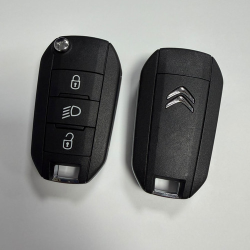 Citroen flip key fob - , button