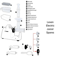 Spares for Lexen's Electric Juicer (GP62)