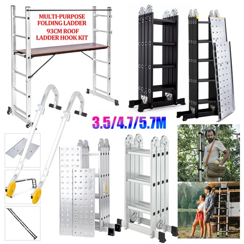 Aluminium folding - 3.5-5.7m,,