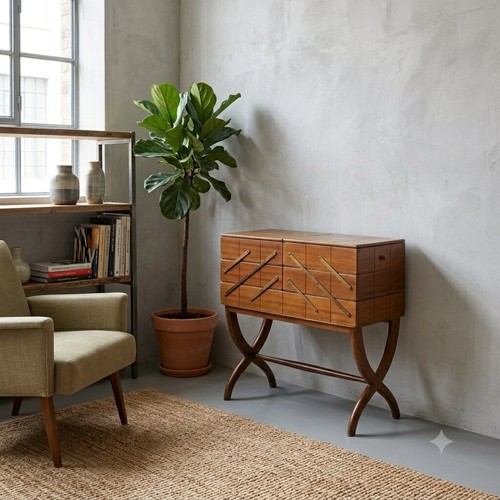 Vintage sewing cabinet wood - cabinet,