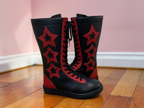 Men wrestling boots pro - wrestling,