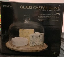 Glass Cheese Dome with