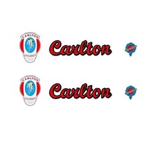Carlton Bicycle Decals