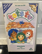 Tots TV: Peacock and Other Stories VHS Video Tested