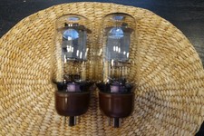 Matched Pair GEC KT66 Valves