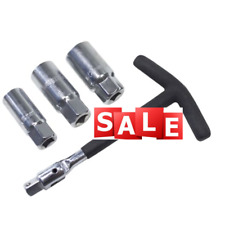 4 PC T-BAR SPARK PLUG  WRENCH