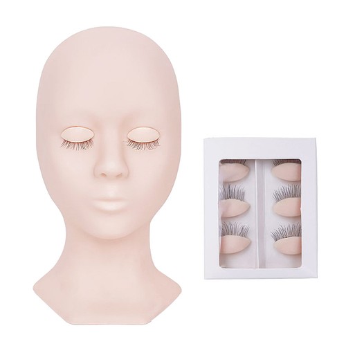 Pink silicone practice head - pink,