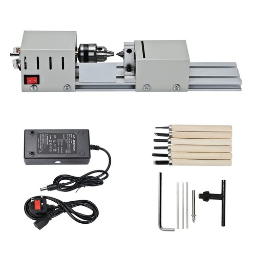 Mini lathe 24v 96w - 12-24v, metal
