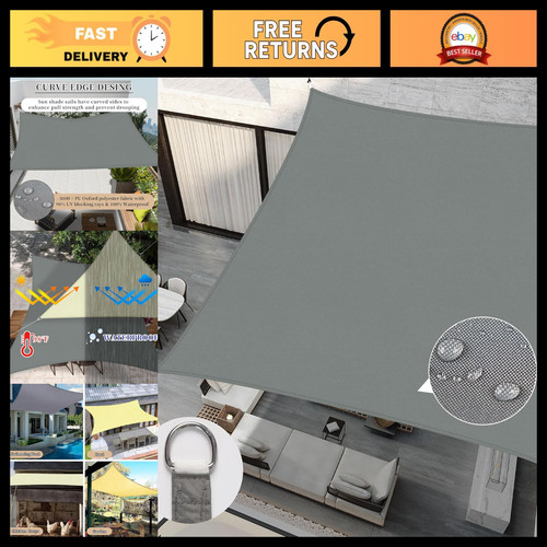 Waterproof rectangle sun shade - waterproof,
