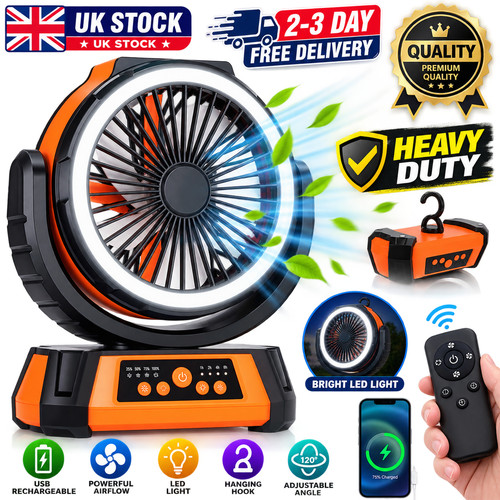 Camping fan led light usb - light,